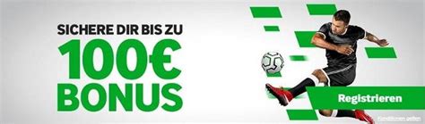 Betway Bonus: 100 € Freiwette oder 100 € Einzahlungsbonus.